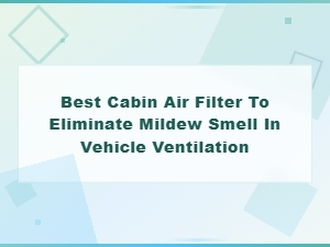 Best Cabin Air Filters for Eliminating Mildew Smell in Vehicle Ventilation