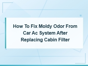 How to Fix Moldy Smell From Car Ac After Replacing Cabin Air Filter